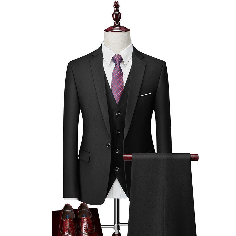 Men's Suit Three-piece Suit Business Wear Formal Wear - 𝓢𝓱𝓸𝓹𝓵𝓮𝓬𝔂