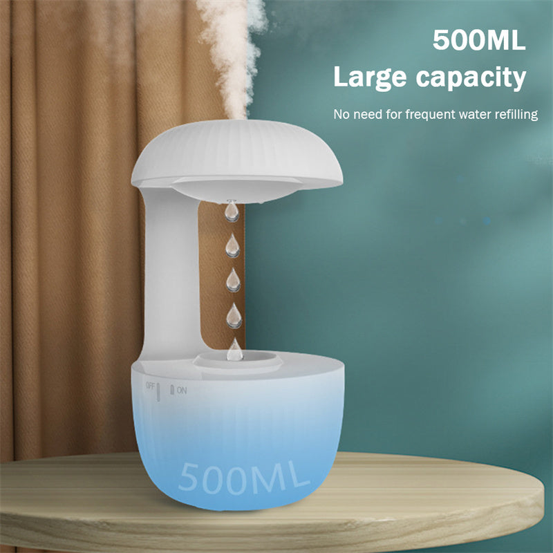 Anti-gravity Air Humidifier Mute Countercurrent Humidifier Levitating Water Drops Cool Mist Maker Fogger Relieve Fatigue - 𝓢𝓱𝓸𝓹𝓵𝓮𝓬𝔂