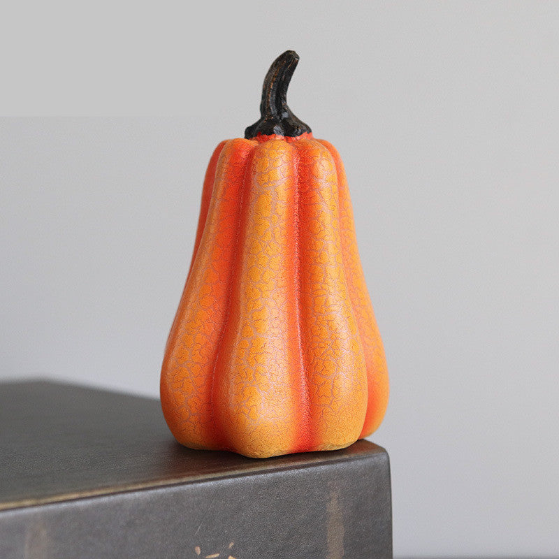 New Halloween Pumpkin Lantern Simulation Pumpkin LED Candle Lamp Resin Luminous Pumpkin - 𝓢𝓱𝓸𝓹𝓵𝓮𝓬𝔂