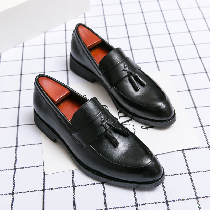 Casual Men Loafers Classic Tassel Men Leather Shoes Wedding Men Dress - 𝓢𝓱𝓸𝓹𝓵𝓮𝓬𝔂