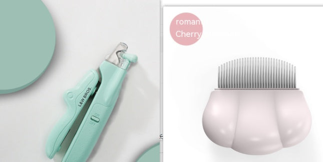 Pet Nail Clippers With LED Light Dogs Cat Nail Scissors Professional Trimmer Tool Care Grooming Supplies - 𝓢𝓱𝓸𝓹𝓵𝓮𝓬𝔂