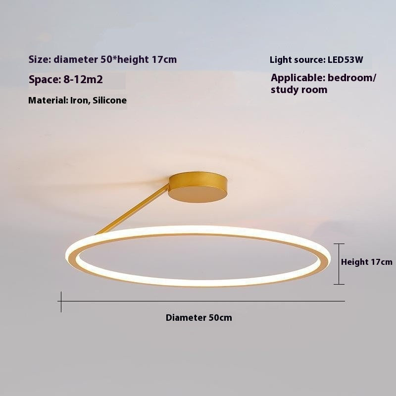 Simple Modern Led Ceiling Light Room Round Lighting - 𝓢𝓱𝓸𝓹𝓵𝓮𝓬𝔂