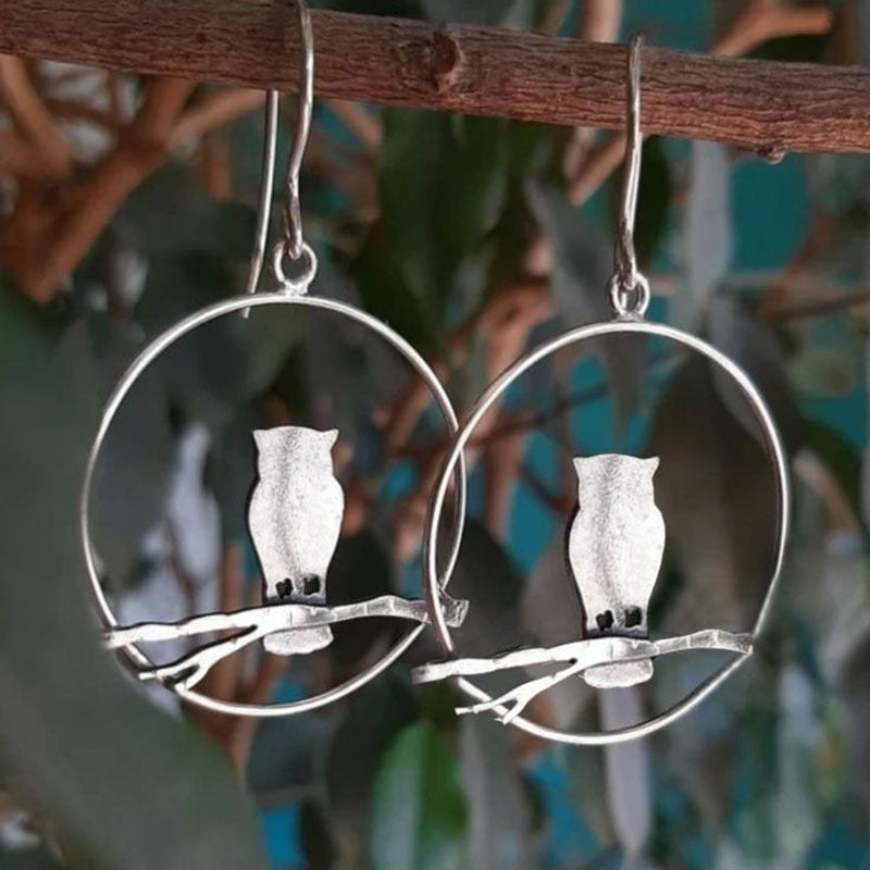 Animal Plant Leaves Flower Earrings Earrings