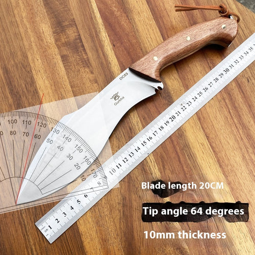 10mm Thick Outdoor Tool Integrated Keel High Hardness Hand-forged Knife - 𝓢𝓱𝓸𝓹𝓵𝓮𝓬𝔂