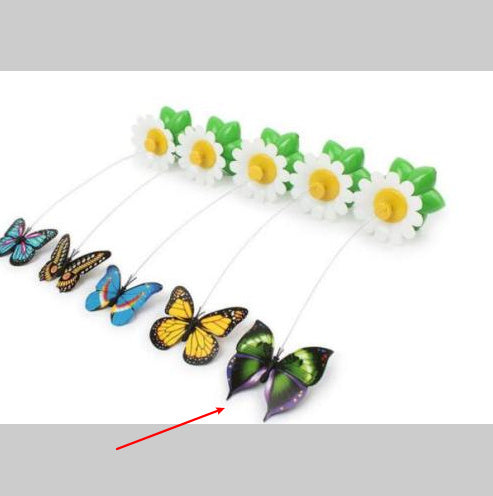 Electric Automatic Rotating Flower Pet Products - 𝓢𝓱𝓸𝓹𝓵𝓮𝓬𝔂