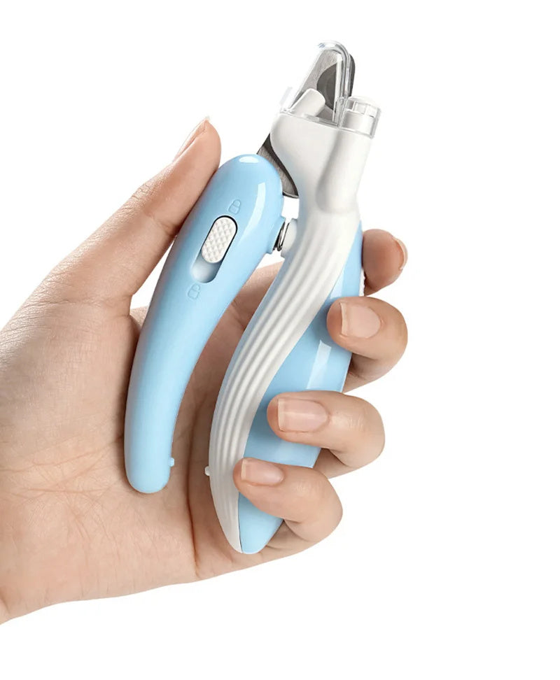 Pet Nail Clippers Dog Nail Clippers Cat Nail Clippers LED Electric Nail Grinder Pet Supplies LED Light Pet Nail Clippers - 𝓢𝓱𝓸𝓹𝓵𝓮𝓬𝔂