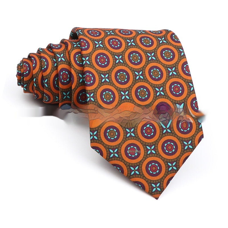 Business Polyester Men's Printed Workplace Tie - 𝓢𝓱𝓸𝓹𝓵𝓮𝓬𝔂