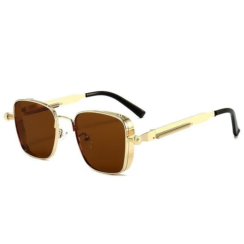 Men's Box Metal Retro UV Sun Glasses - 𝓢𝓱𝓸𝓹𝓵𝓮𝓬𝔂