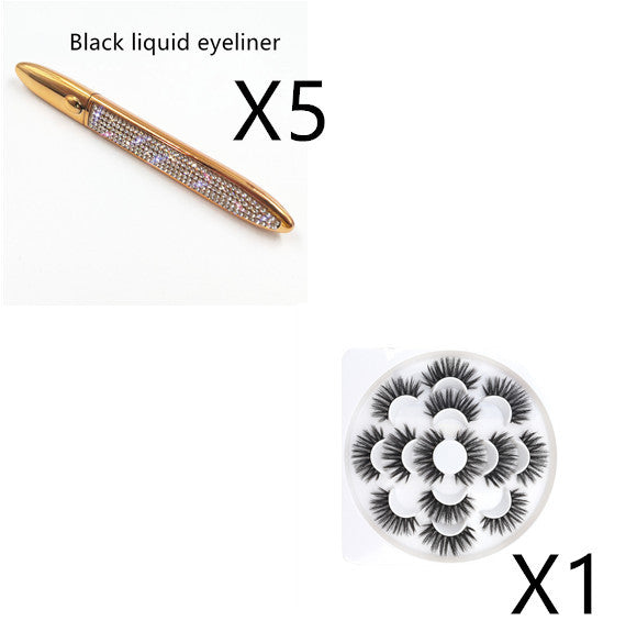False Eyelashes Self-adhesive Eyeliner Multicolor - 𝓢𝓱𝓸𝓹𝓵𝓮𝓬𝔂