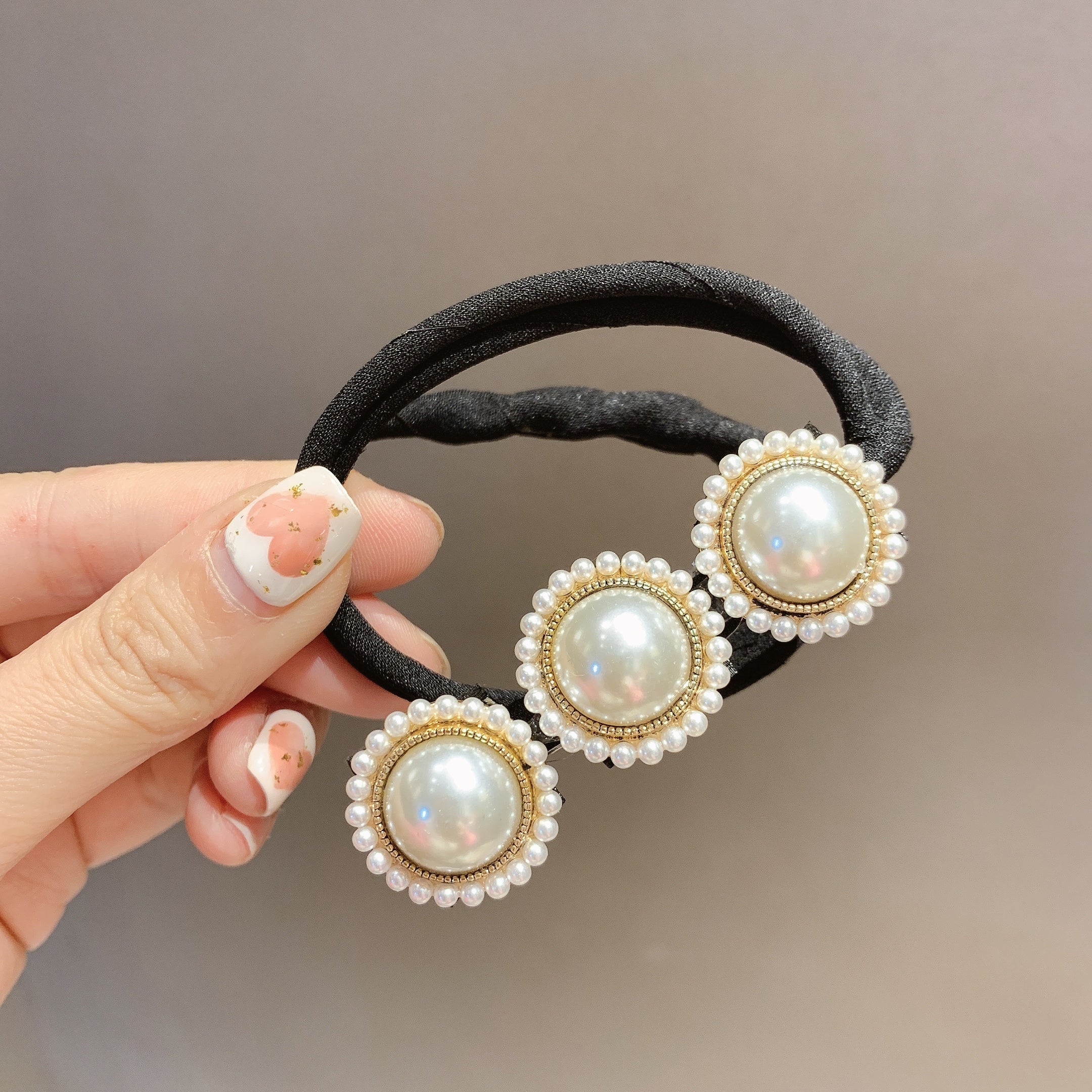 Net Red Pan Hair Pearl Diamond Braided Hair Style Hairpin - 𝓢𝓱𝓸𝓹𝓵𝓮𝓬𝔂