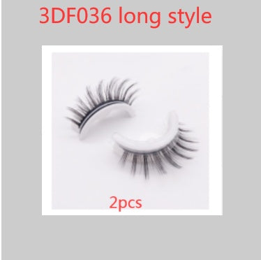 Reusable 3D Mink Lashes Natural False Eyelashes Self Adhesive Fake Glue Free Makeup Eyelash Extension Silk - 𝓢𝓱𝓸𝓹𝓵𝓮𝓬𝔂