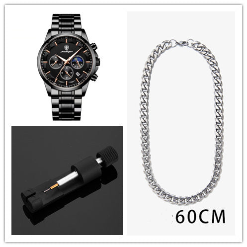 Sports Men's Watches Multifunctional Waterproof Quartz Watch - 𝓢𝓱𝓸𝓹𝓵𝓮𝓬𝔂