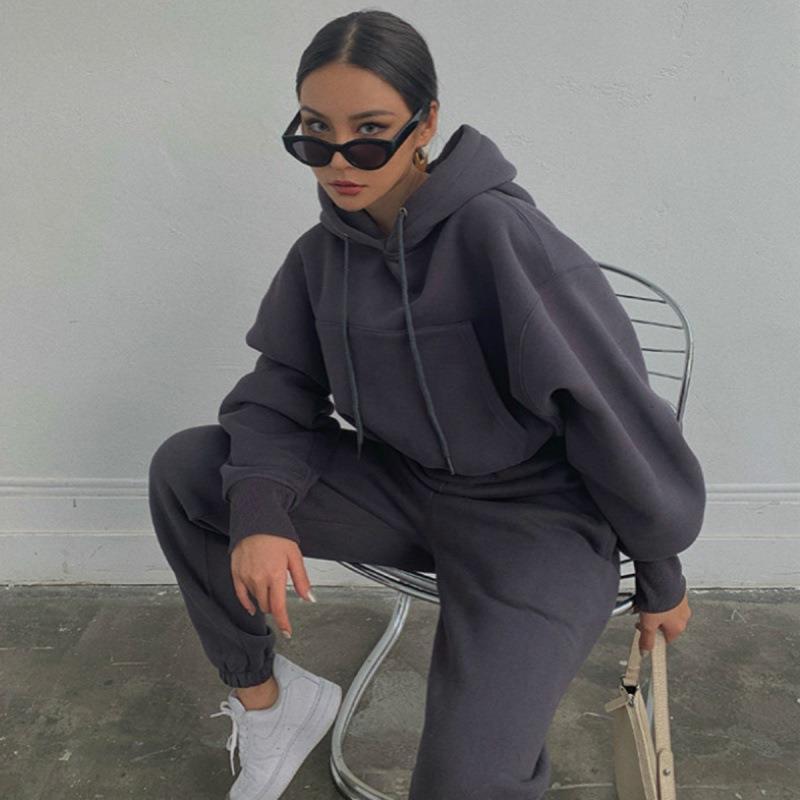 New Style Autumn And Winter Women's New Casual Hoodie Coat Sports Suit - 𝓢𝓱𝓸𝓹𝓵𝓮𝓬𝔂