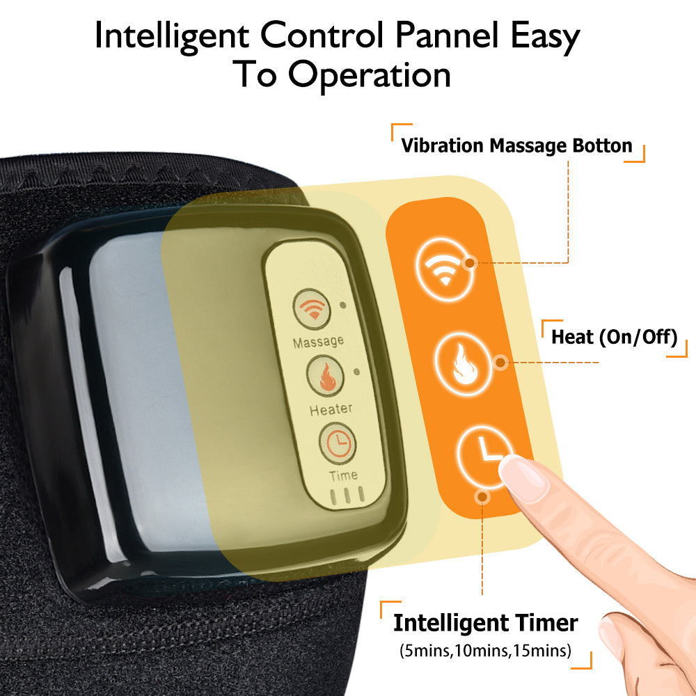 Electric Infrared Heating Knee Massager Wrap Elbow Joint Support Vibration Therapy Physiotherapy Machine Pain Relief Massageador - 𝓢𝓱𝓸𝓹𝓵𝓮𝓬𝔂