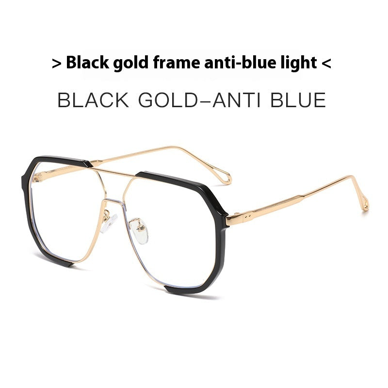 Fashionable Concave Sunglasses Trendy Anti-blue Light - 𝓢𝓱𝓸𝓹𝓵𝓮𝓬𝔂