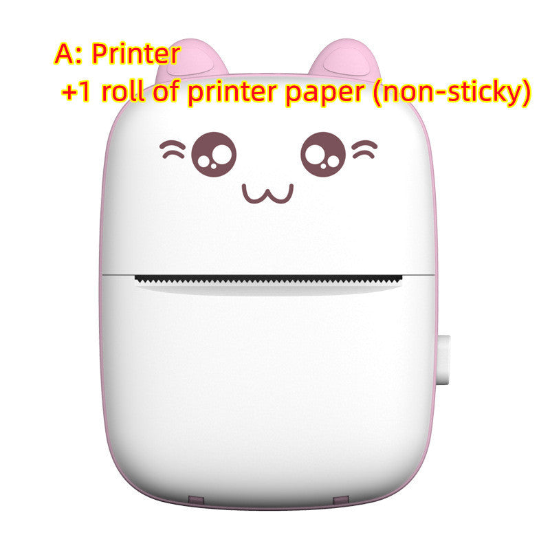 Mini Printer Portable Mini Bluetooth WiFi New Wrong Printer Mobile Phone Photo Title Note Hot Print Pocket Student Error Label Printer - 𝓢𝓱𝓸𝓹𝓵𝓮𝓬𝔂
