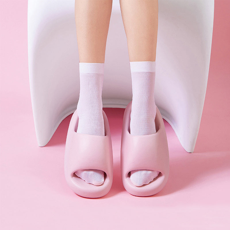 New Bread Shoes Soft Slippers Summer Candy Color Bsthroom Slippers - 𝓢𝓱𝓸𝓹𝓵𝓮𝓬𝔂