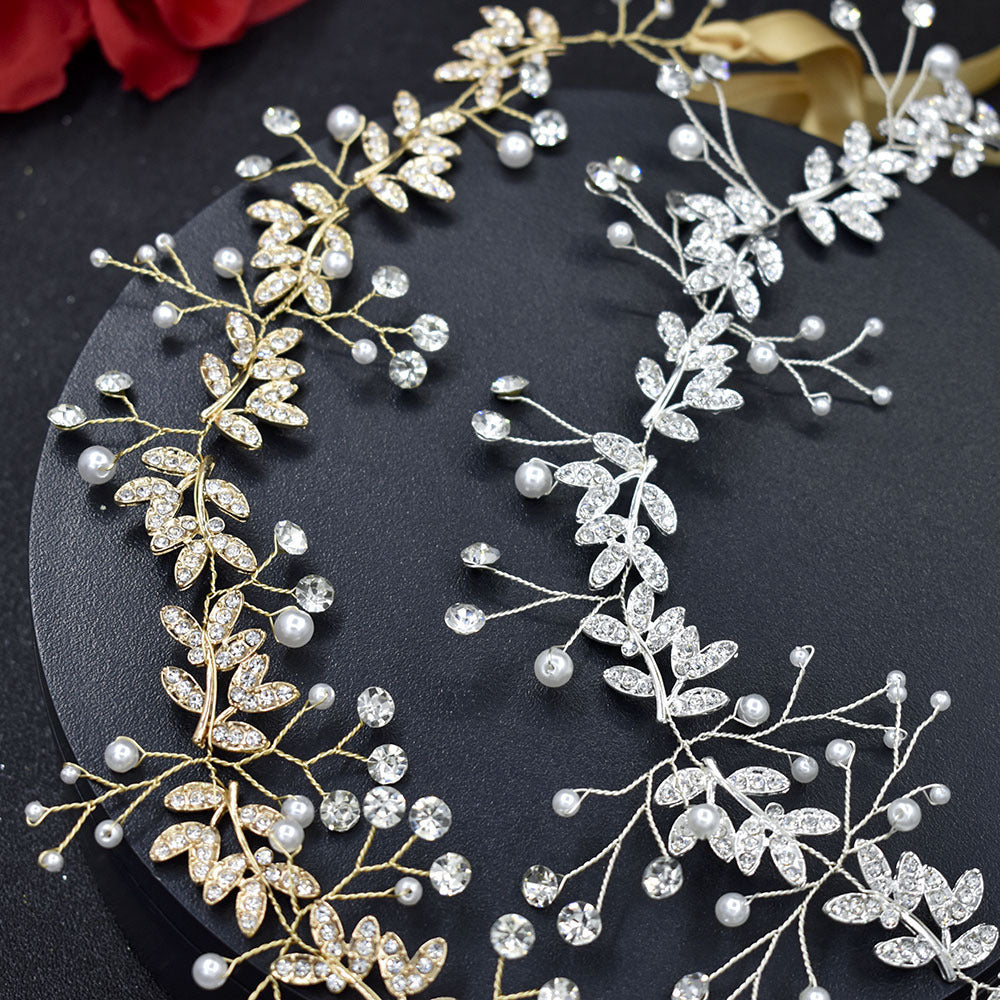 Bridal Hair Band Rhinestone Alloy - 𝓢𝓱𝓸𝓹𝓵𝓮𝓬𝔂