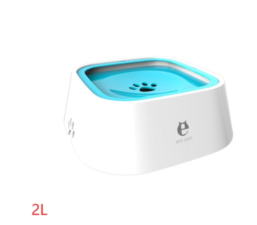 1.5L Cat Dog Water Bowl Carried Floating Bowl Anti-Overflow Slow Water Feeder Dispenser Pet Fountain ABS&PP Dog Supplies - 𝓢𝓱𝓸𝓹𝓵𝓮𝓬𝔂
