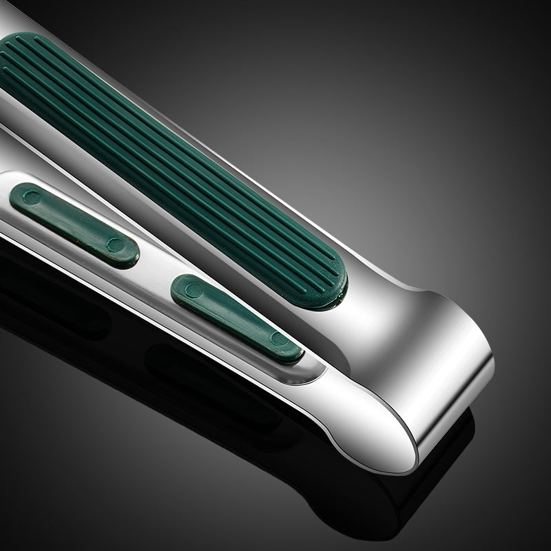 7 9 12inch Kitchen Tongs 304 Stainless Steel Grill Tongs For Cooking BBQ Non-Slip Salad Tongs Clips Tong Kitchen Accessories - 𝓢𝓱𝓸𝓹𝓵𝓮𝓬𝔂