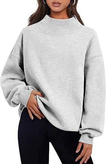 Pullover Sweatshirt Solid Color Loose Tops Round Neck Hoodie Women Thick Clothing - 𝓢𝓱𝓸𝓹𝓵𝓮𝓬𝔂