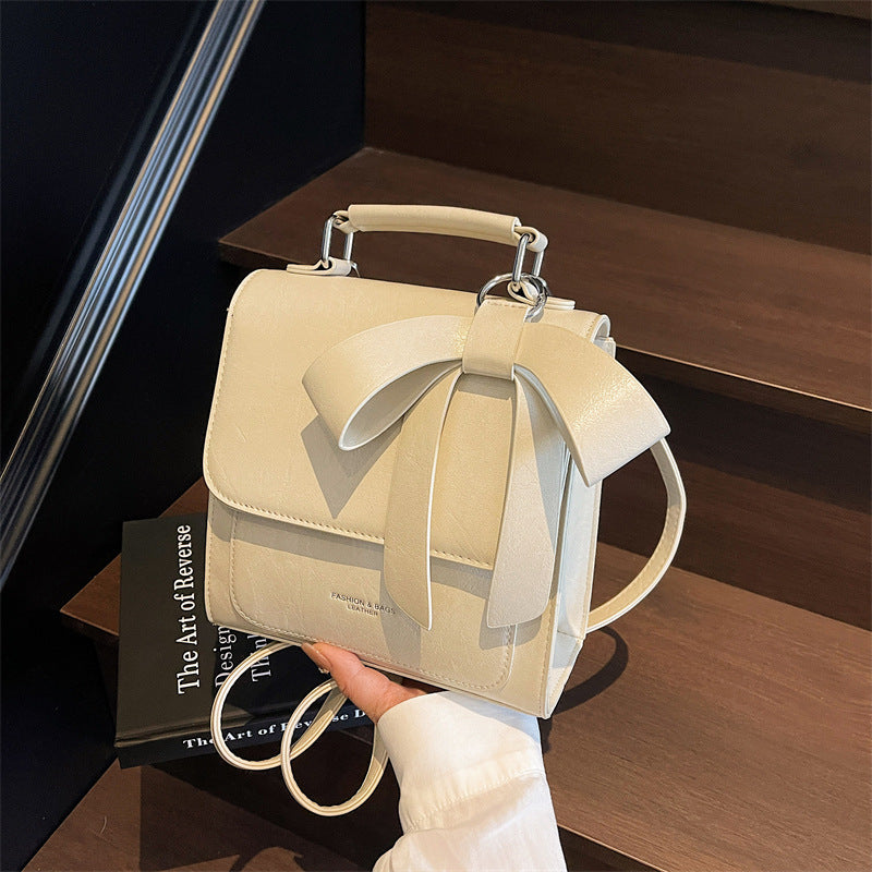 Bow Backpack Female Fashion Minority Design - 𝓢𝓱𝓸𝓹𝓵𝓮𝓬𝔂