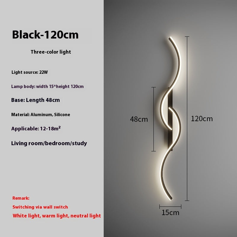 Simple Bedside Wall Lamp Living Room Background Wall Aisle Corridor Lamps - 𝓢𝓱𝓸𝓹𝓵𝓮𝓬𝔂