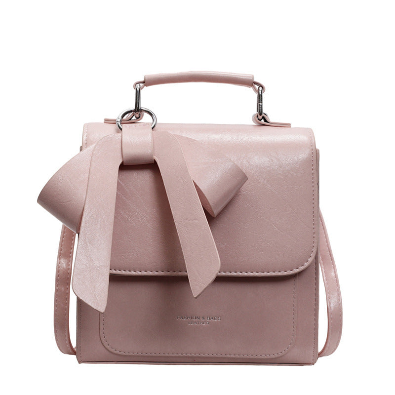 Bow Backpack Female Fashion Minority Design - 𝓢𝓱𝓸𝓹𝓵𝓮𝓬𝔂