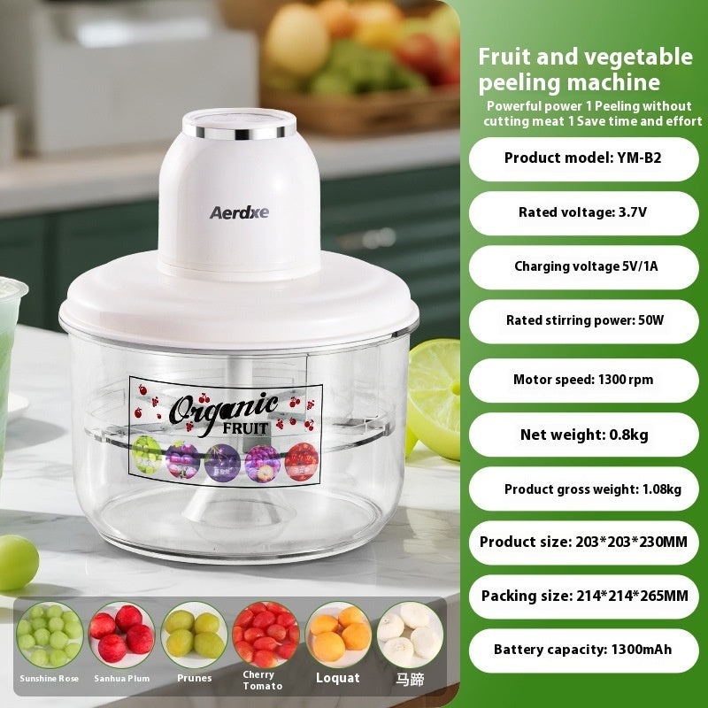 Grape Automatic Household Electric Fruit Peeler