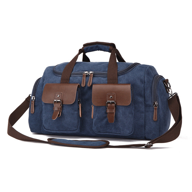 European American Style Travel Bag Canvas Portable - 𝓢𝓱𝓸𝓹𝓵𝓮𝓬𝔂
