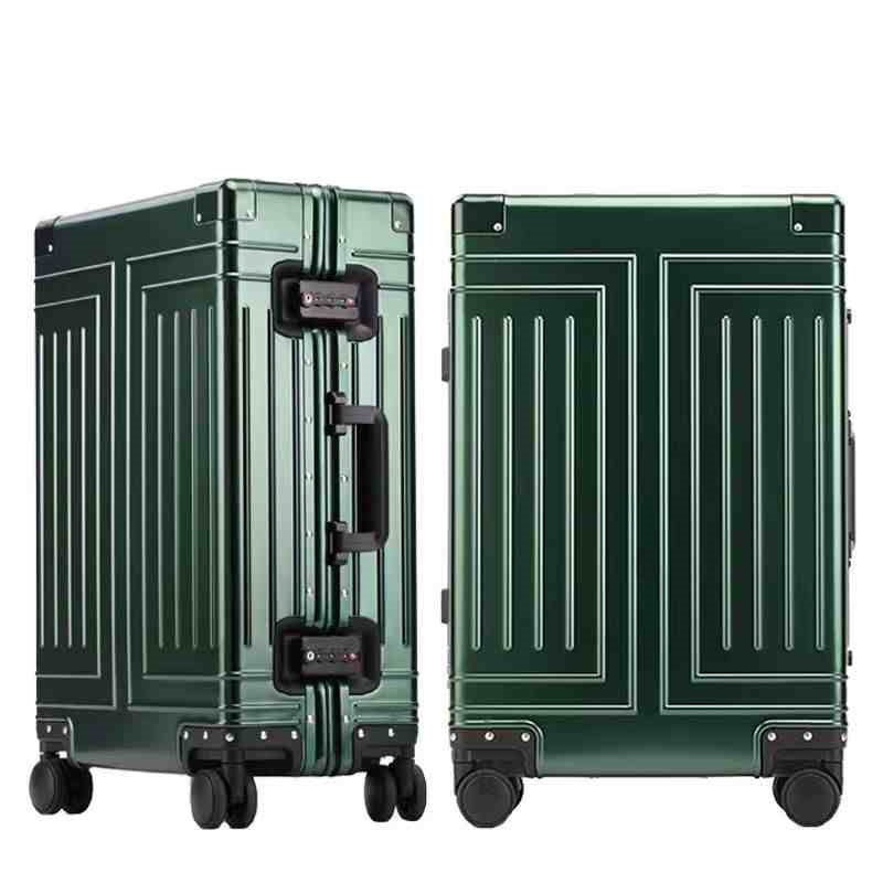 High End All Aluminum Magnesium Alloy Pull Rod Universal Wheel Luggage Compartment - 𝓢𝓱𝓸𝓹𝓵𝓮𝓬𝔂