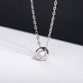 Karat Moissanite Necklace S925 Sterling Silver Pendant - 𝓢𝓱𝓸𝓹𝓵𝓮𝓬𝔂