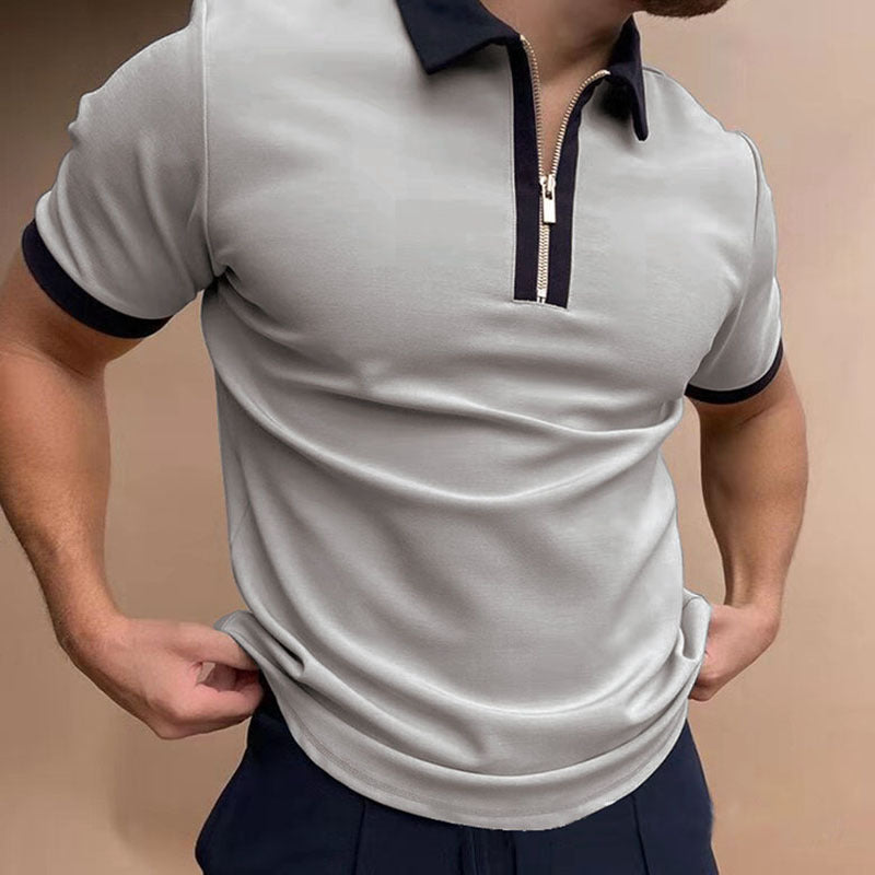 Men's Polo Shirt Men Solid Polo Shirts Brand Men Short-Sleeved Shirt Summer Shirt Man Clothing - 𝓢𝓱𝓸𝓹𝓵𝓮𝓬𝔂