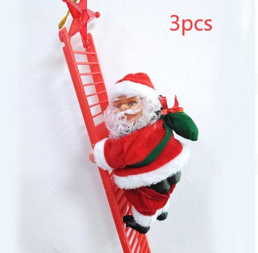 Santa Claus Climbing Ladder Electric Santa Claus Climbing Ladder - 𝓢𝓱𝓸𝓹𝓵𝓮𝓬𝔂