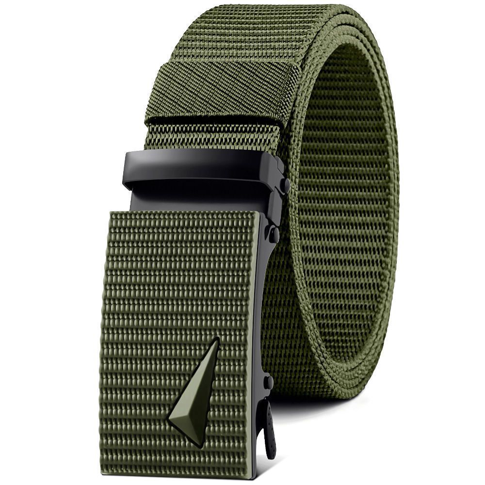 Nylon Waistband Men's Automatic Buckle Outdoor Canvas Belt - 𝓢𝓱𝓸𝓹𝓵𝓮𝓬𝔂