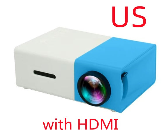 Portable Projector 3D Hd Led Home Theater Cinema HDMI-compatible Usb Audio Projector Yg300 Mini Projector - 𝓢𝓱𝓸𝓹𝓵𝓮𝓬𝔂