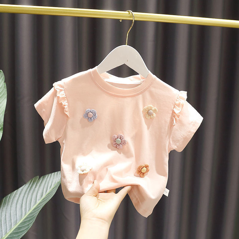 Thin Children's Summer Clothing Baby Summer Clothing Top - 𝓢𝓱𝓸𝓹𝓵𝓮𝓬𝔂