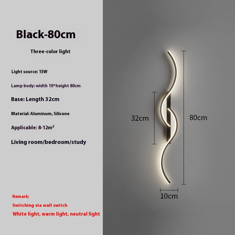 Simple Bedside Wall Lamp Living Room Background Wall Aisle Corridor Lamps - 𝓢𝓱𝓸𝓹𝓵𝓮𝓬𝔂