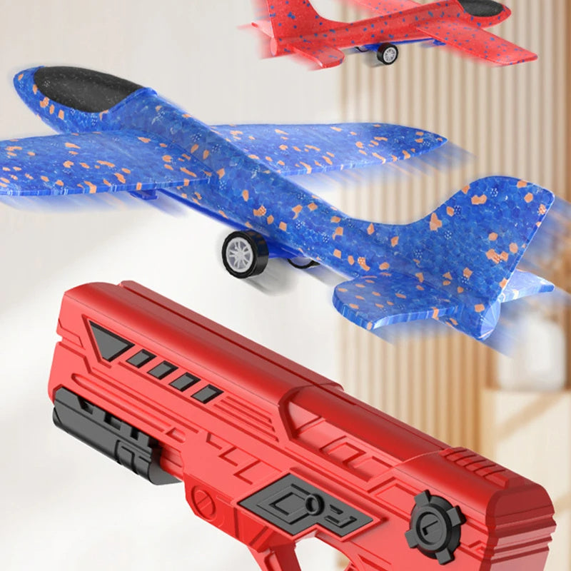 Children's Foam Ejection Aircraft Toys Parent-Child Interaction Outdoor Foam Aircraft Park - 𝓢𝓱𝓸𝓹𝓵𝓮𝓬𝔂