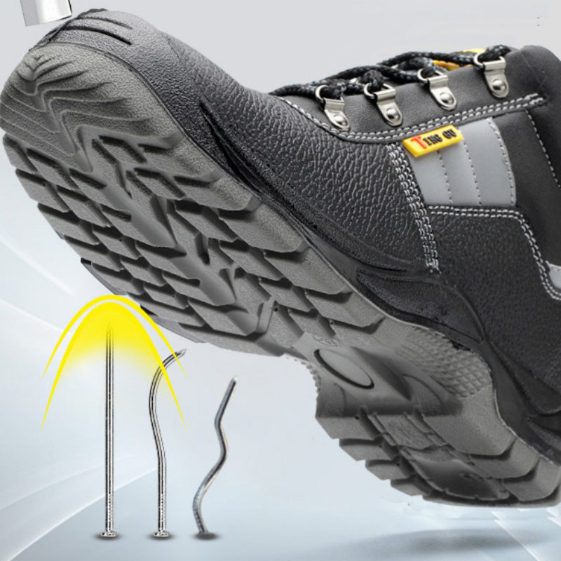 Safety Shoes Heavy Duty Sneakers Toe Cap Steel Protection Boots For Men - 𝓢𝓱𝓸𝓹𝓵𝓮𝓬𝔂
