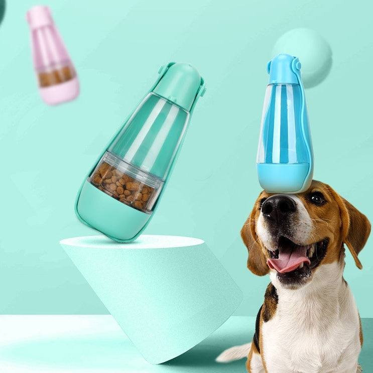 Portable Multifunctional Pet Accompanying Cup Dog Cat Supplies Food Water Bottle - 𝓢𝓱𝓸𝓹𝓵𝓮𝓬𝔂
