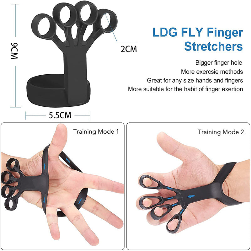 Silicone Grip Device Finger Exercise Stretcher Arthritis Hand Grip Trainer Strengthen Rehabilitation Training To Relieve Pain - 𝓢𝓱𝓸𝓹𝓵𝓮𝓬𝔂
