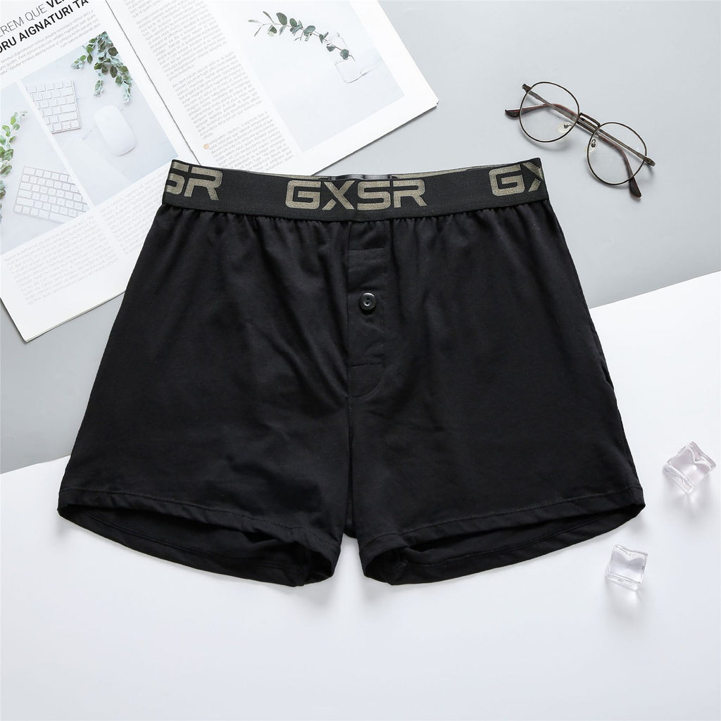 Men's Home Pants Low Waist Pure Cotton Breathable Underwear - 𝓢𝓱𝓸𝓹𝓵𝓮𝓬𝔂