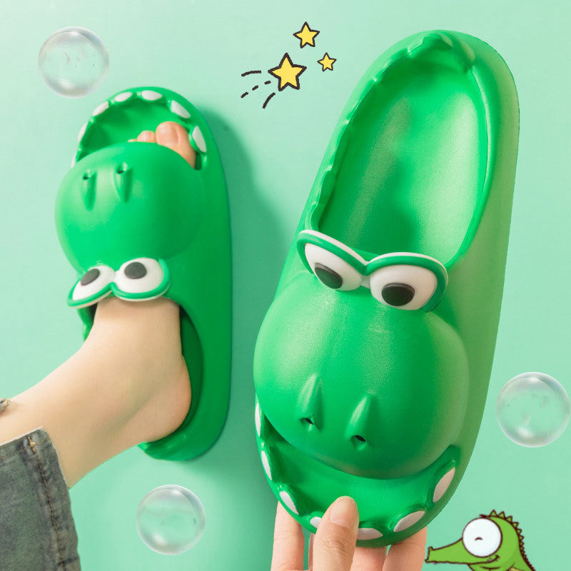 Kids Dinosaur Slippers Wholesale Summer Cartoon Parent Child Outdoor Home EVA Sandals Women Men Kids Cute Slippers Baby Shoes - 𝓢𝓱𝓸𝓹𝓵𝓮𝓬𝔂