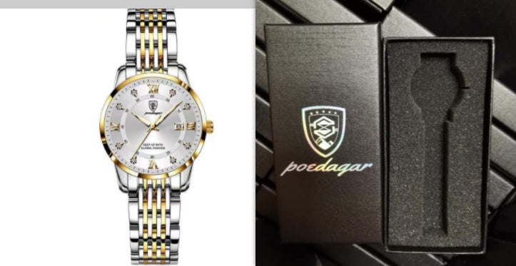 New Men's Watch Waterproof Luminous Calendar - 𝓢𝓱𝓸𝓹𝓵𝓮𝓬𝔂