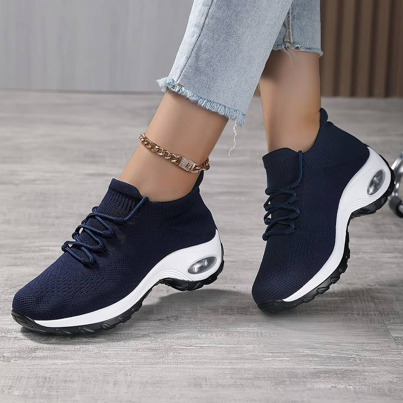 Sports Women Flying Knit Socks Shaking Shoes - 𝓢𝓱𝓸𝓹𝓵𝓮𝓬𝔂