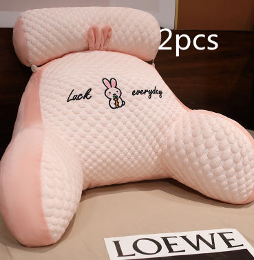 Sofa Fluffy Cushion Luncheon Pillow Triangle Reading Cushion Bedside Soft Large Backrest Lumbar Cushion Office Chair Cushion - 𝓢𝓱𝓸𝓹𝓵𝓮𝓬𝔂