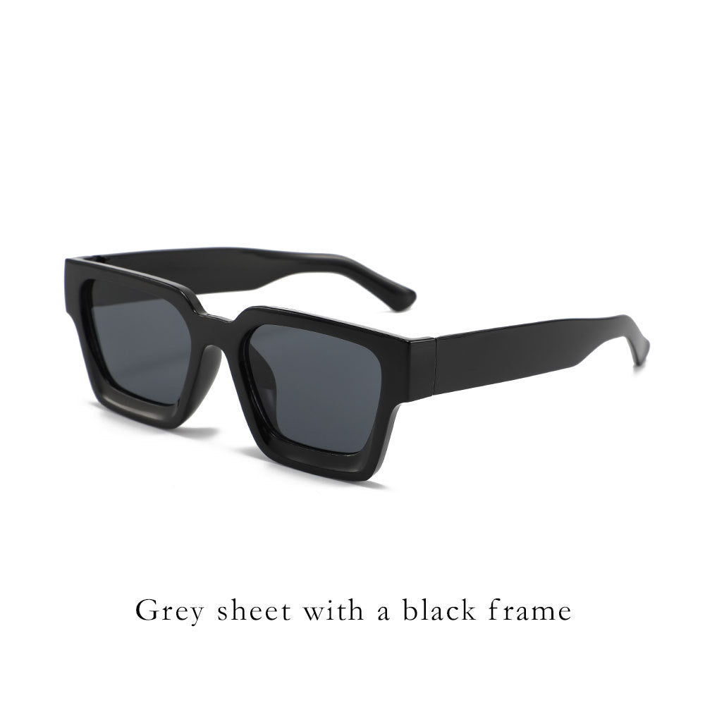 Classic Thick Square Frame Sunglasses Men's Driving UV Protection - 𝓢𝓱𝓸𝓹𝓵𝓮𝓬𝔂