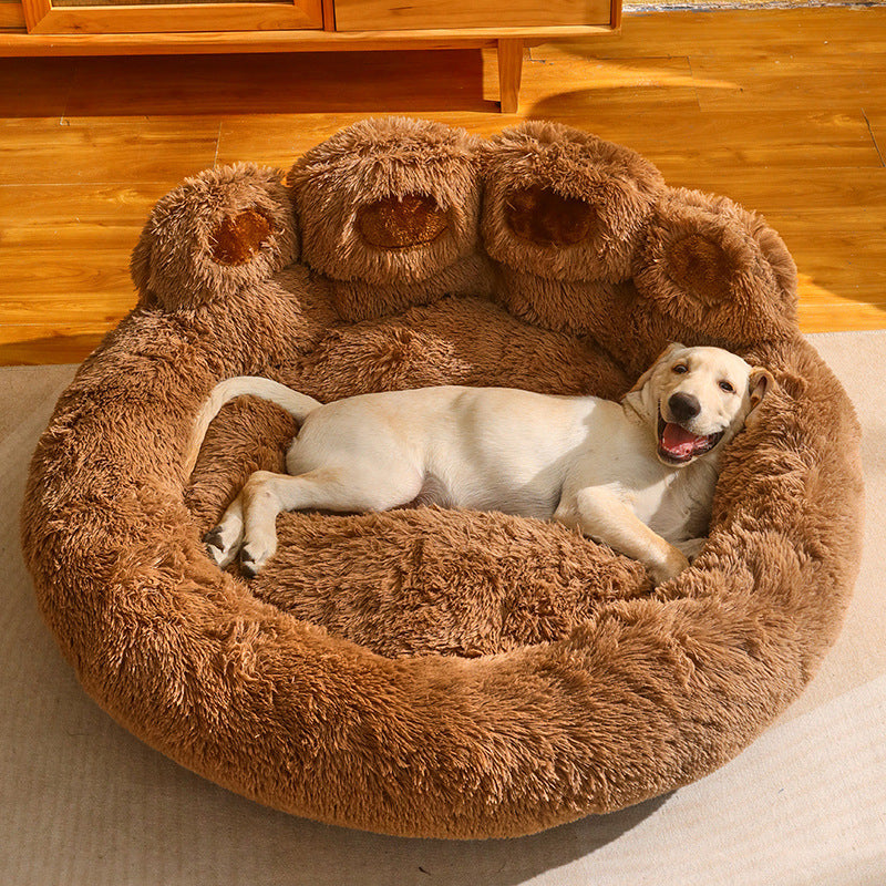Kennel Warm Medium Large Dog Corgi Golden Retriever Bed Fleece-lined Sofa Mattress - 𝓢𝓱𝓸𝓹𝓵𝓮𝓬𝔂