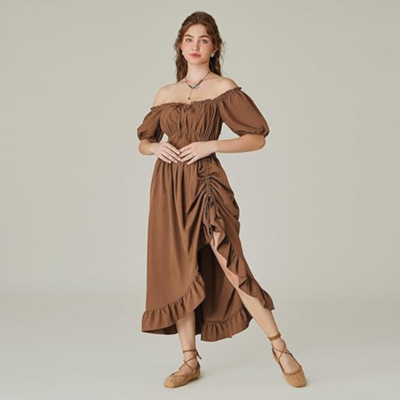 Retro Irregular Women's Stage Dress - 𝓢𝓱𝓸𝓹𝓵𝓮𝓬𝔂